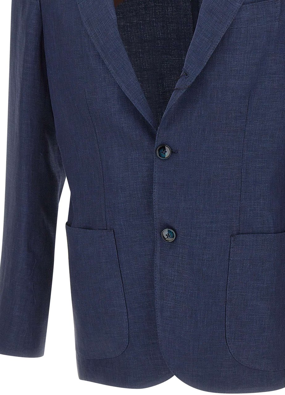 Barba Jackets Blue Blauw