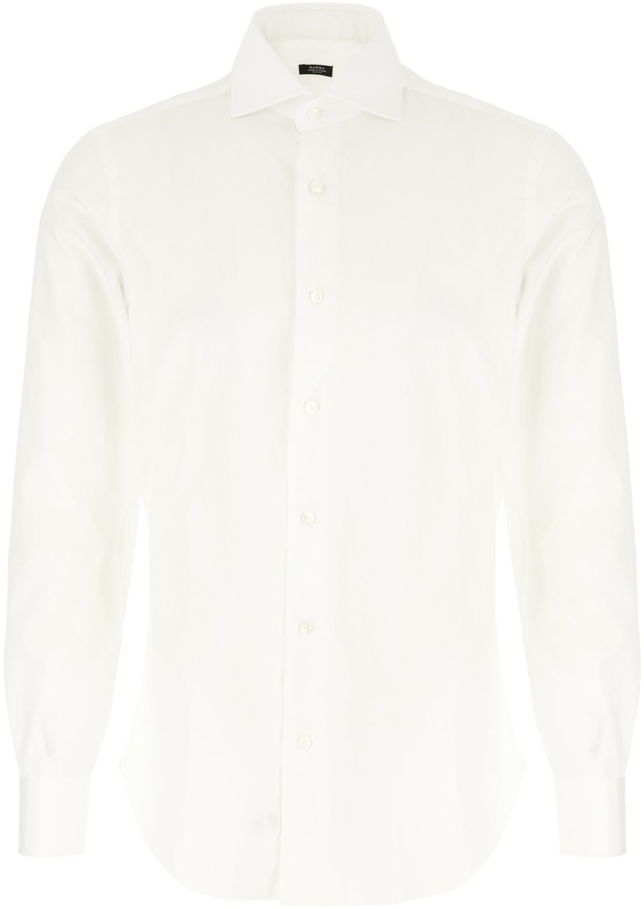 Barba Barba White cotton shirt Wit