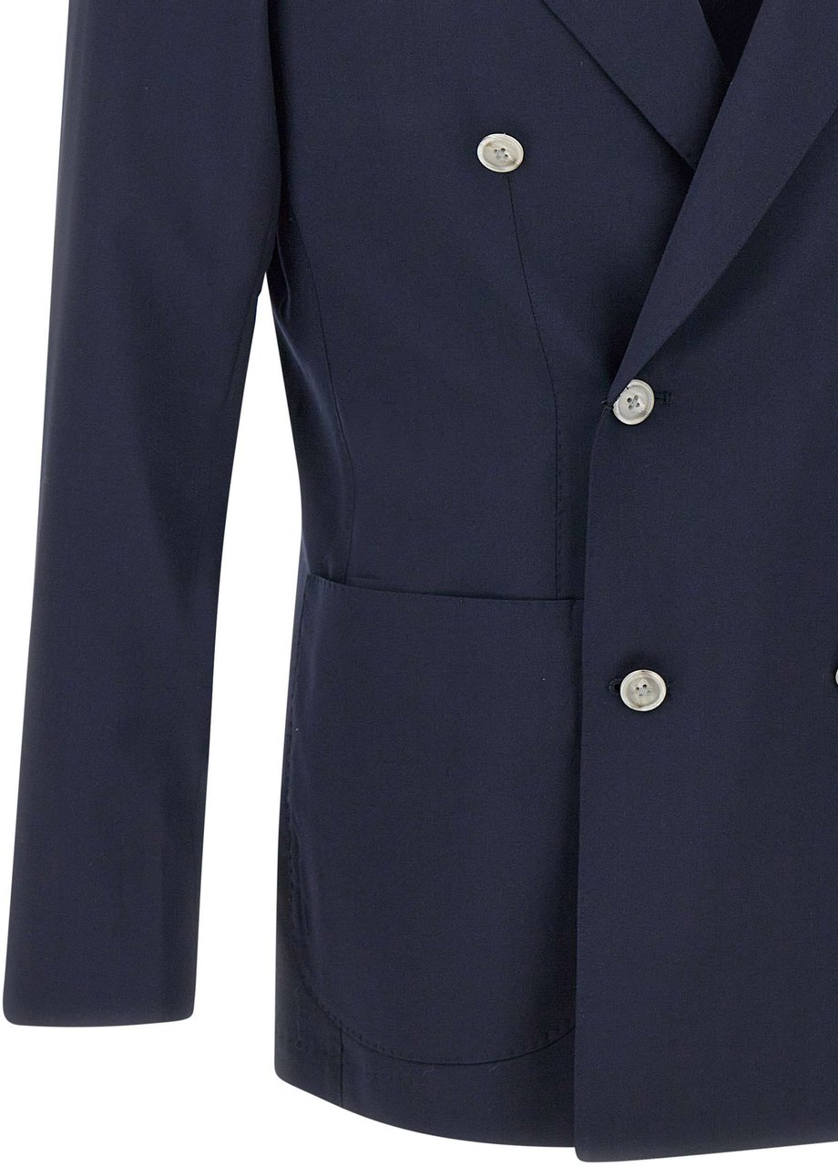 Barba Jackets Blue Navy