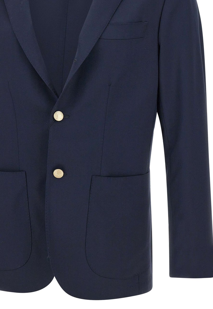Barba Jackets Blue Navy