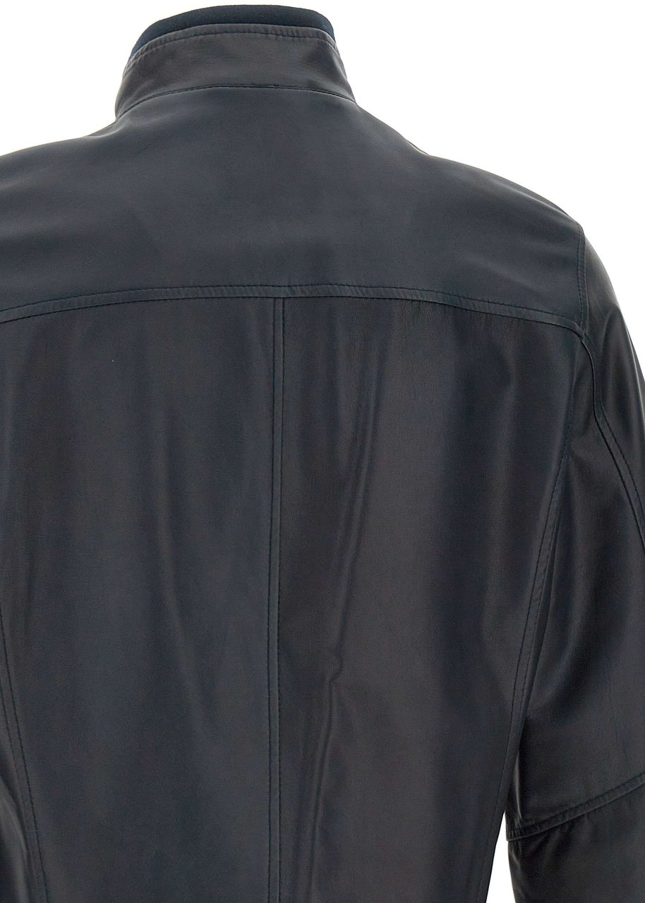 Barba Jackets Blue Navy