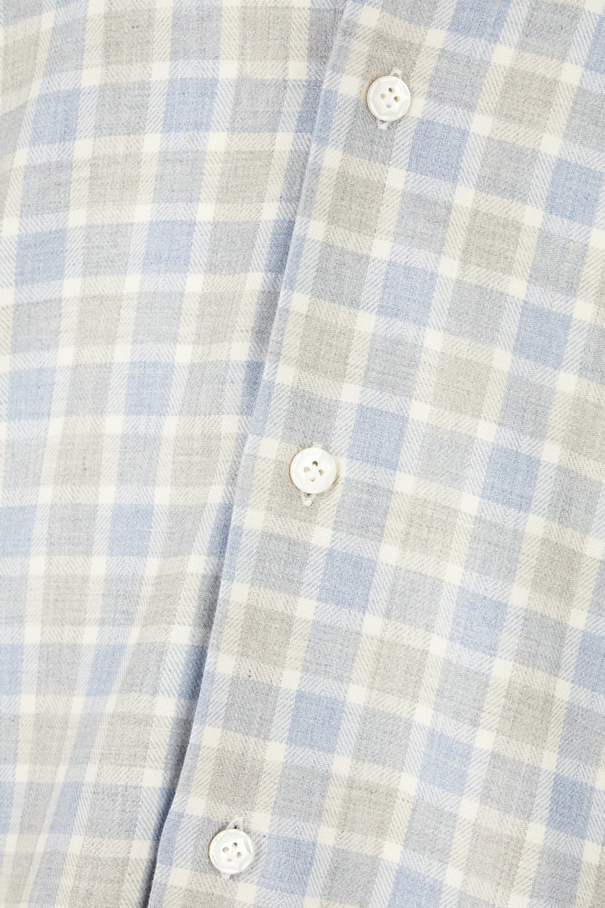 Barba Barba Printed cotton shirt Divers