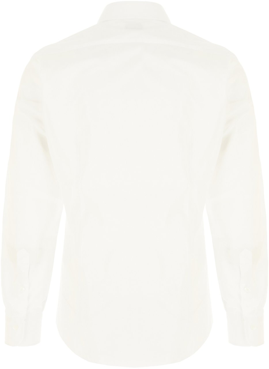 Barba Barba White cotton shirt Wit