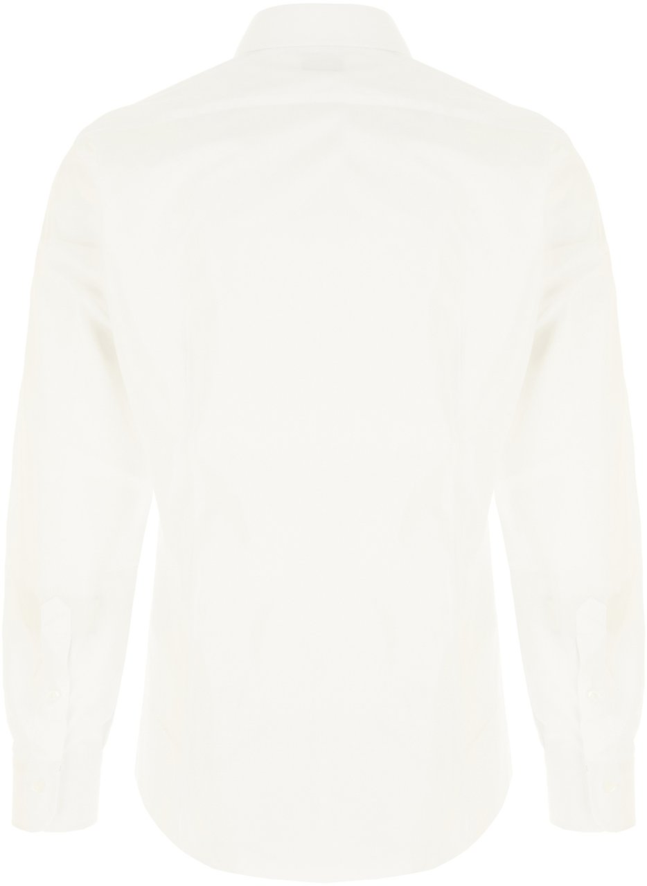 Barba Barba White cotton shirt Wit