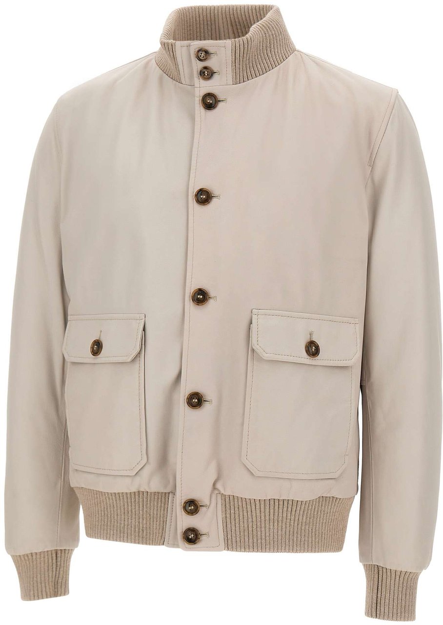 Barba Jackets White Wit