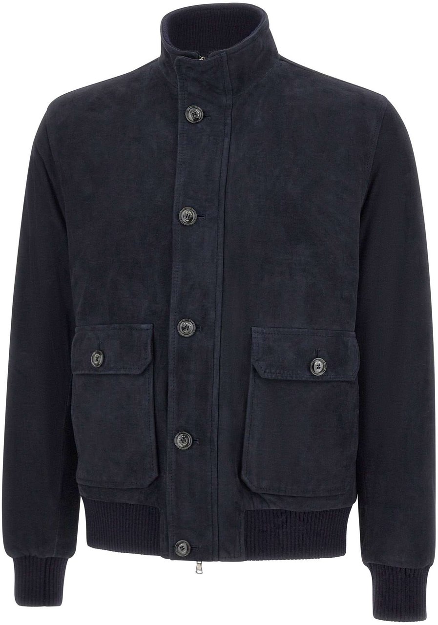 Barba Jackets Blue Blauw