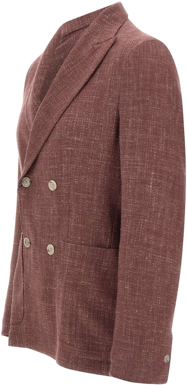 Barba Jackets Red Maroon