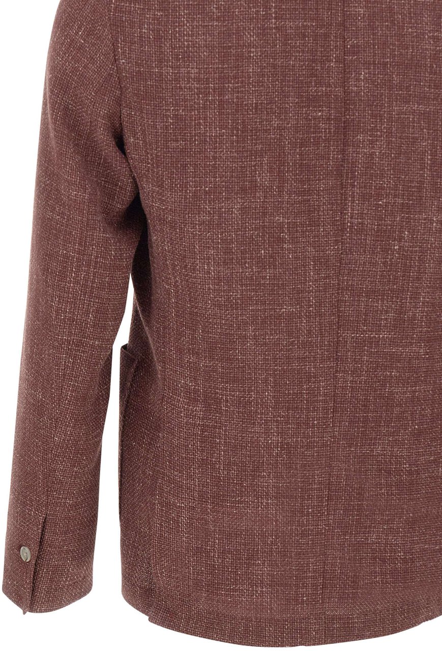 Barba Jackets Red Maroon