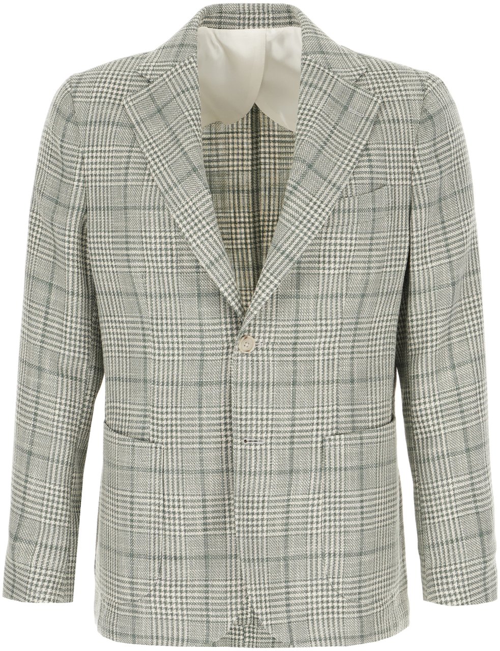 Barba Embroidered wool blend blazer Divers