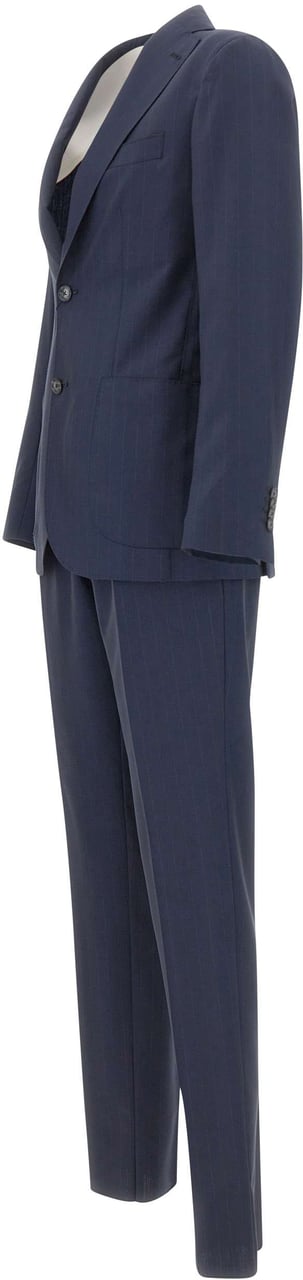 Barba Dresses Blue Navy