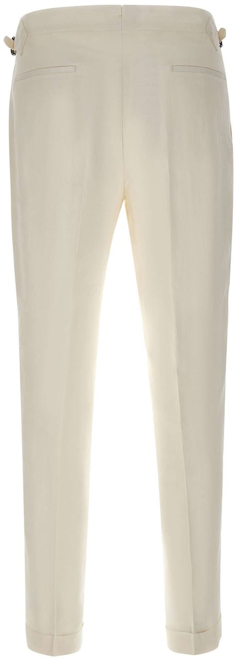 Barba Trousers White Wit