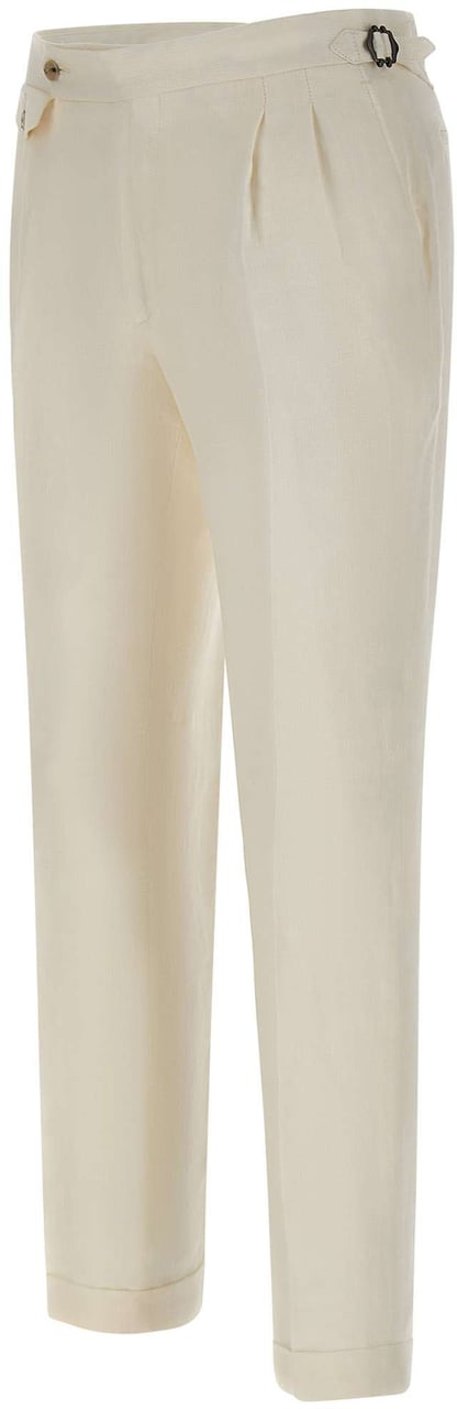 Barba Trousers White Wit