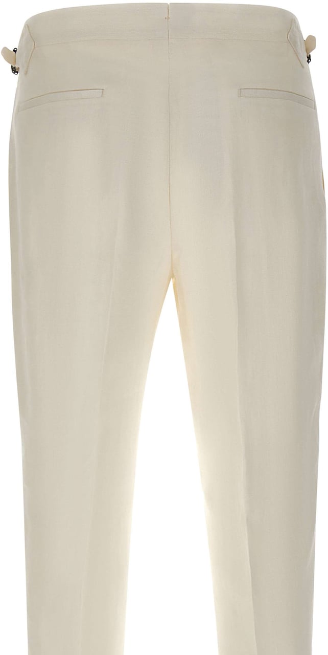 Barba Trousers White Wit