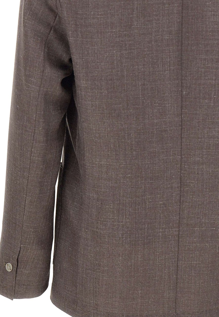 Barba Jackets Brown Taupe
