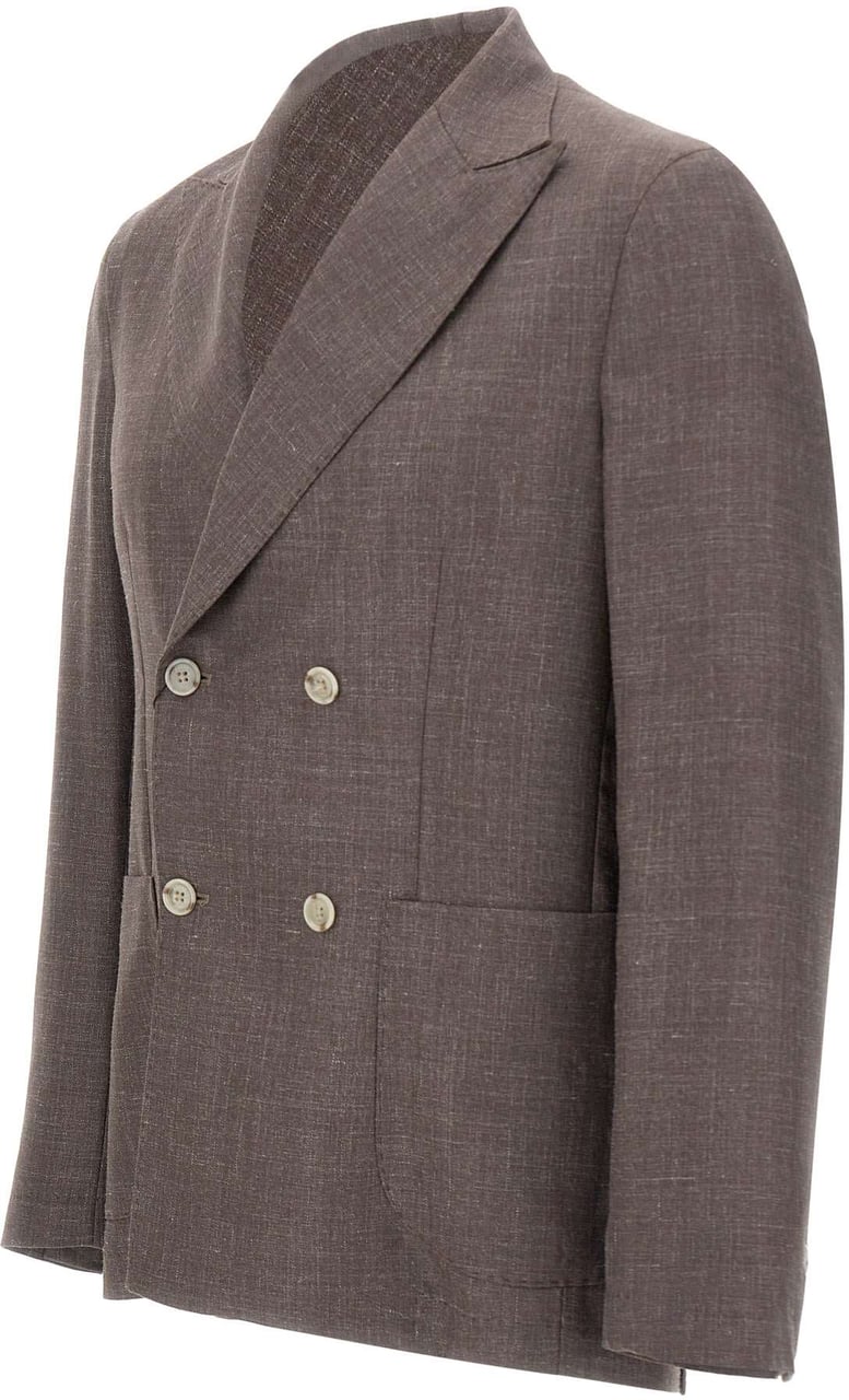 Barba Jackets Brown Taupe
