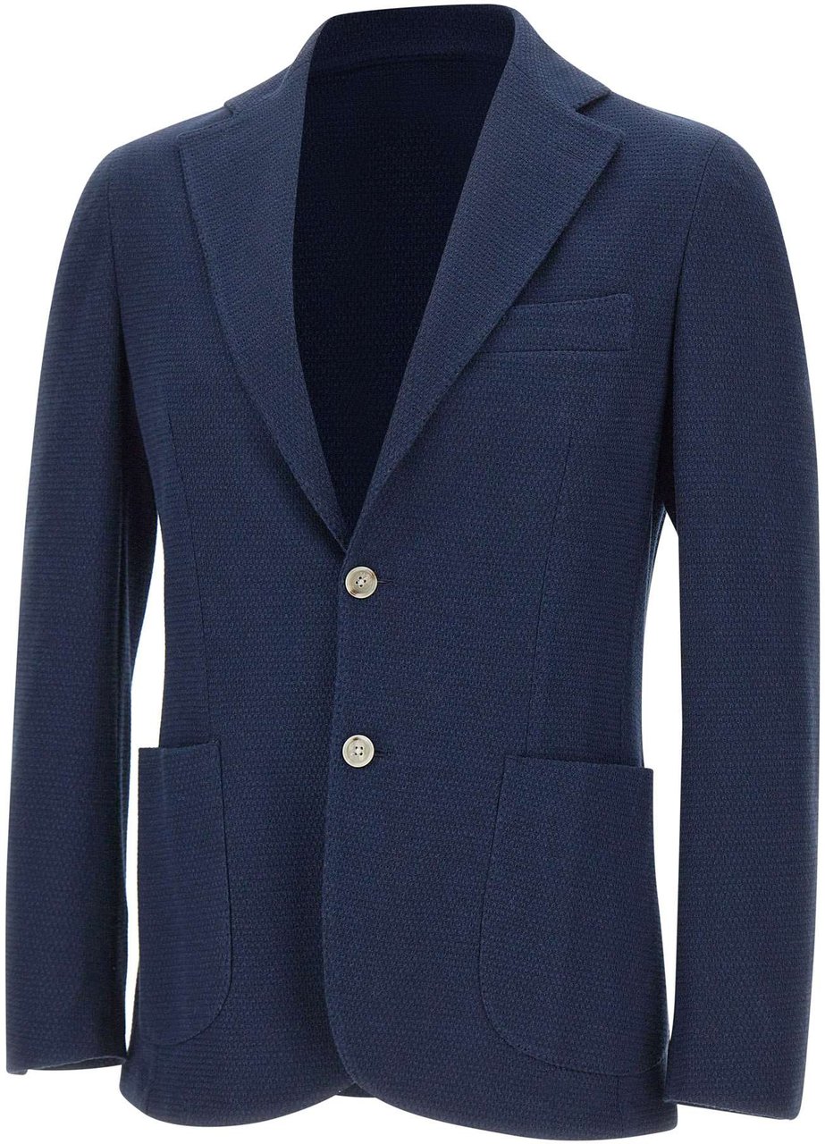 Barba Jackets Blue Navy