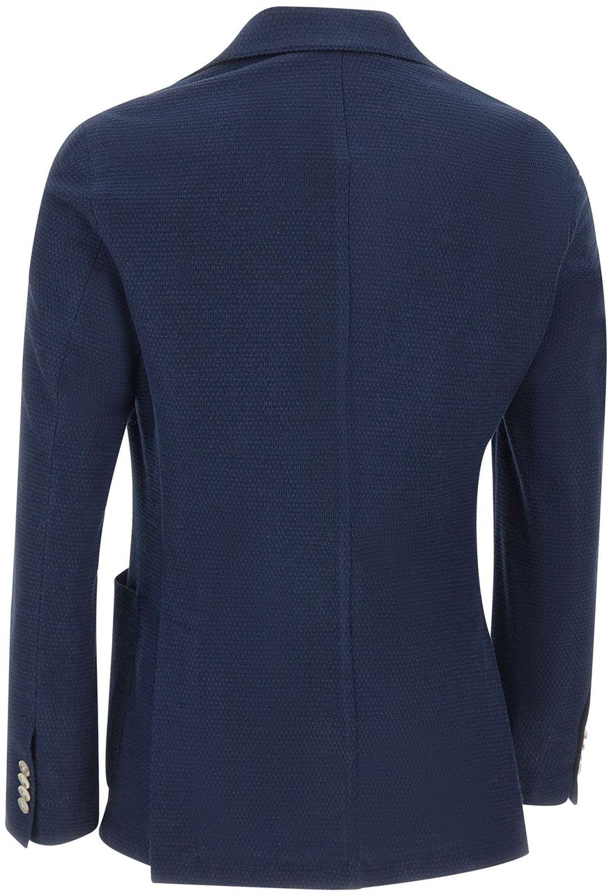 Barba Jackets Blue Navy