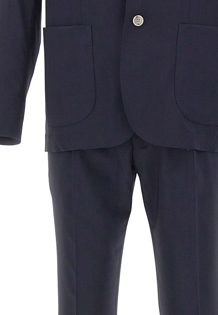 Barba Dresses Blue Navy