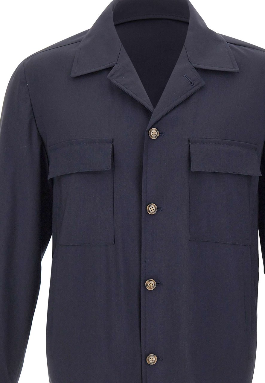 Barba Jackets Blue Navy