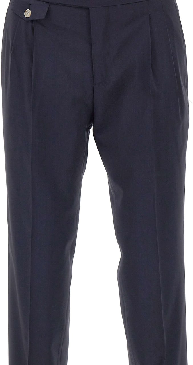 Barba Trousers Blue Navy