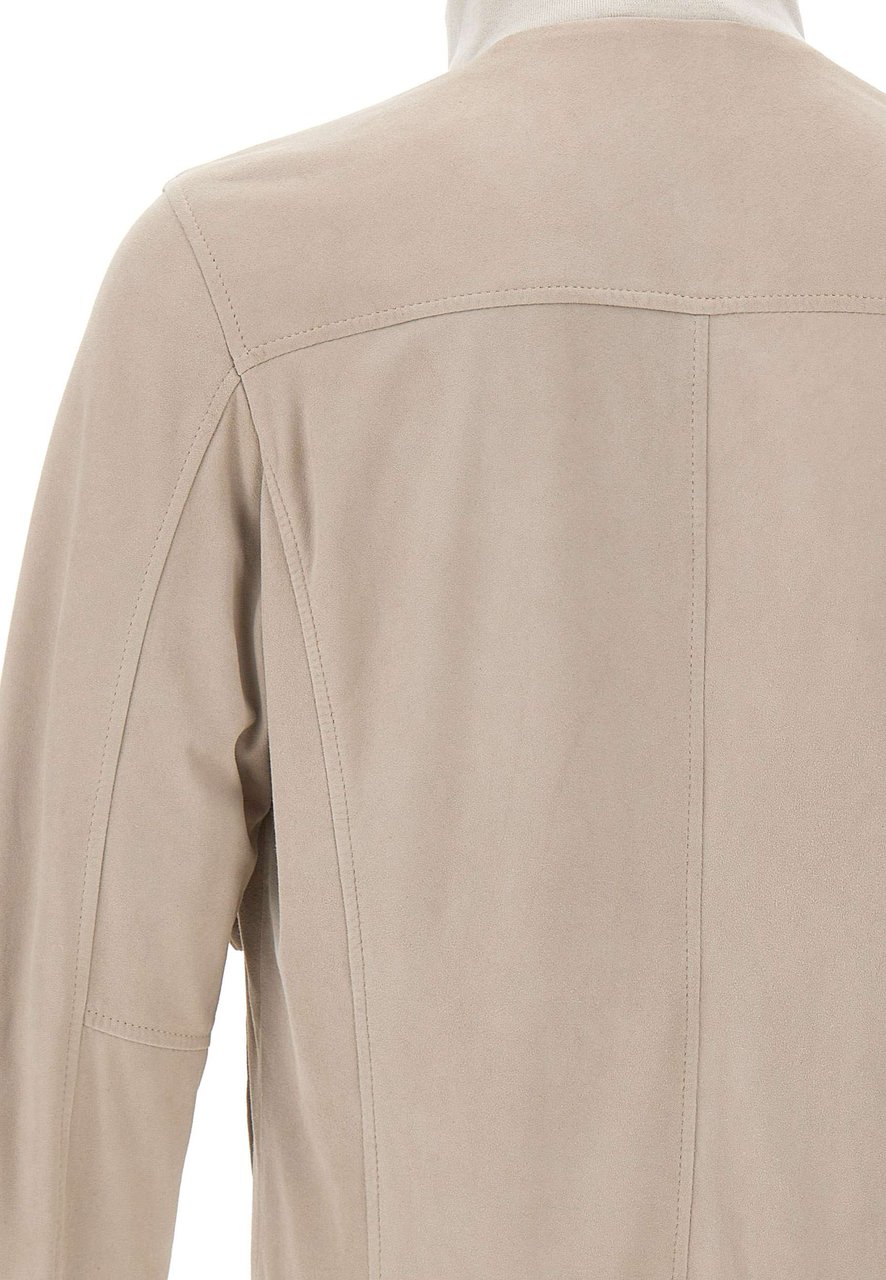 Barba Jackets Beige Beige