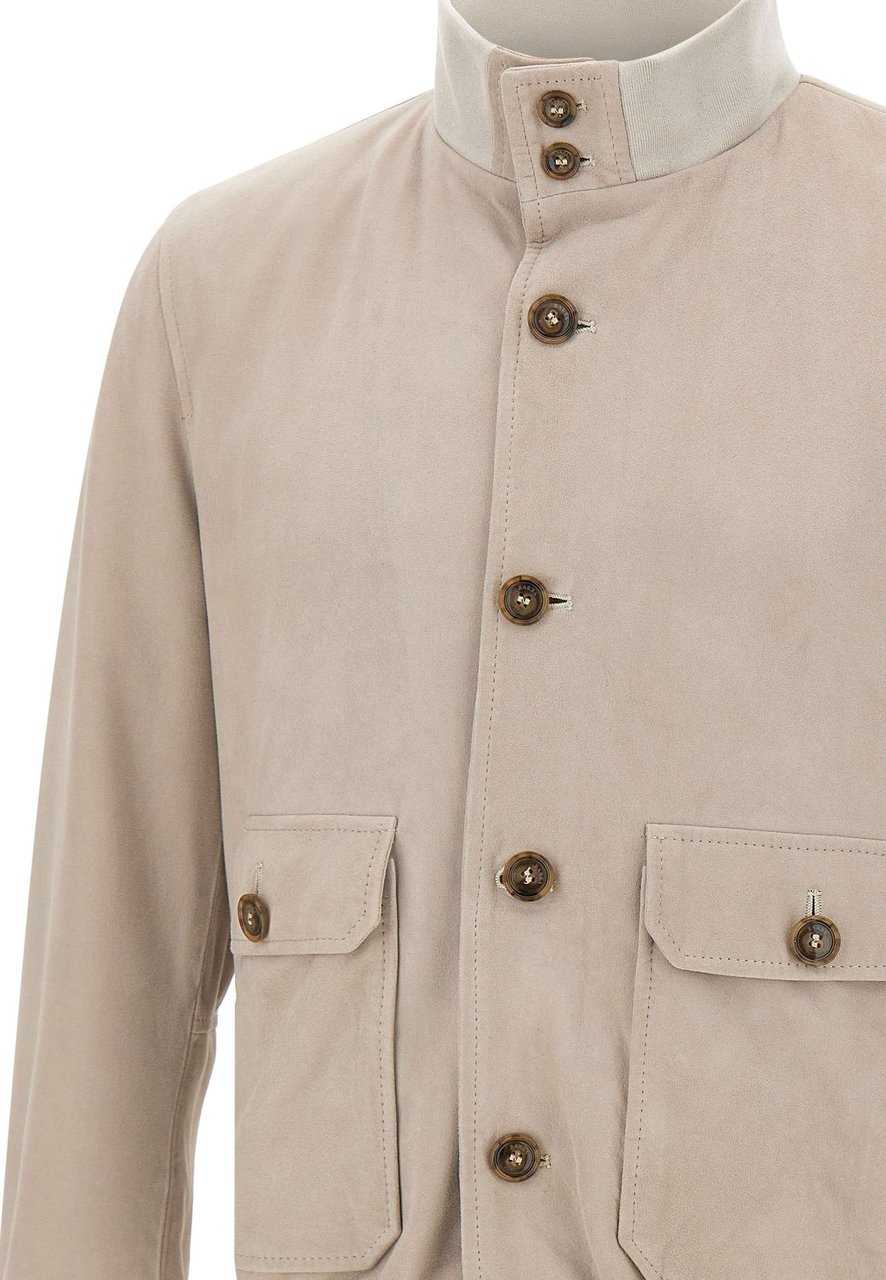 Barba Jackets Beige Beige