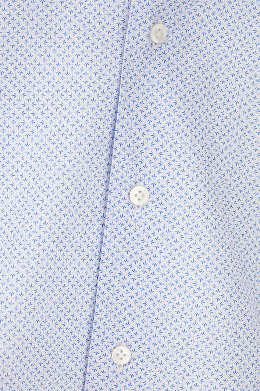 Barba Printed poplin shirt Divers