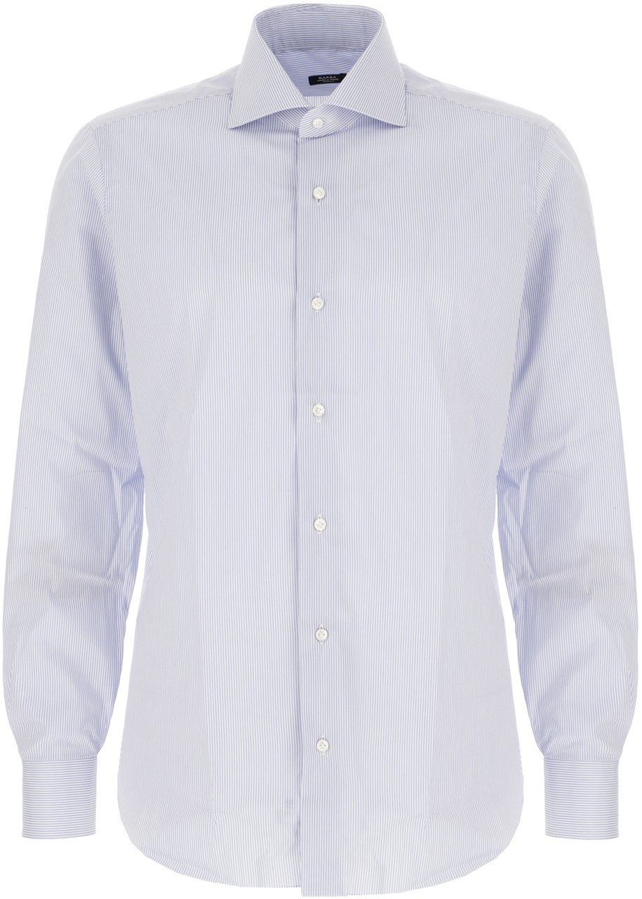 Barba Printed poplin shirt Divers