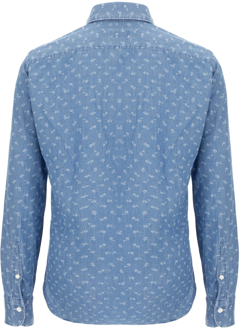Barba Printed cotton shirt Divers