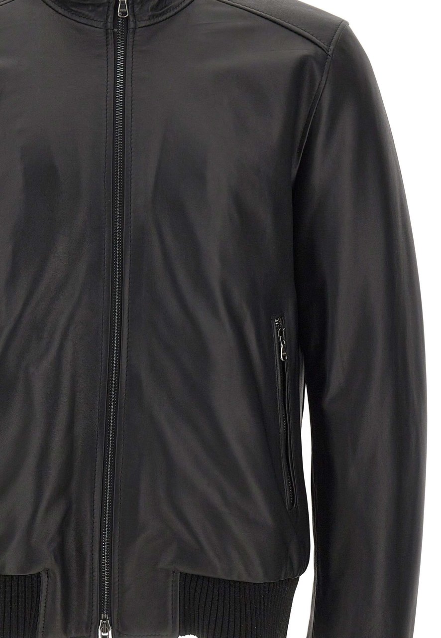Barba Jackets Black Zwart