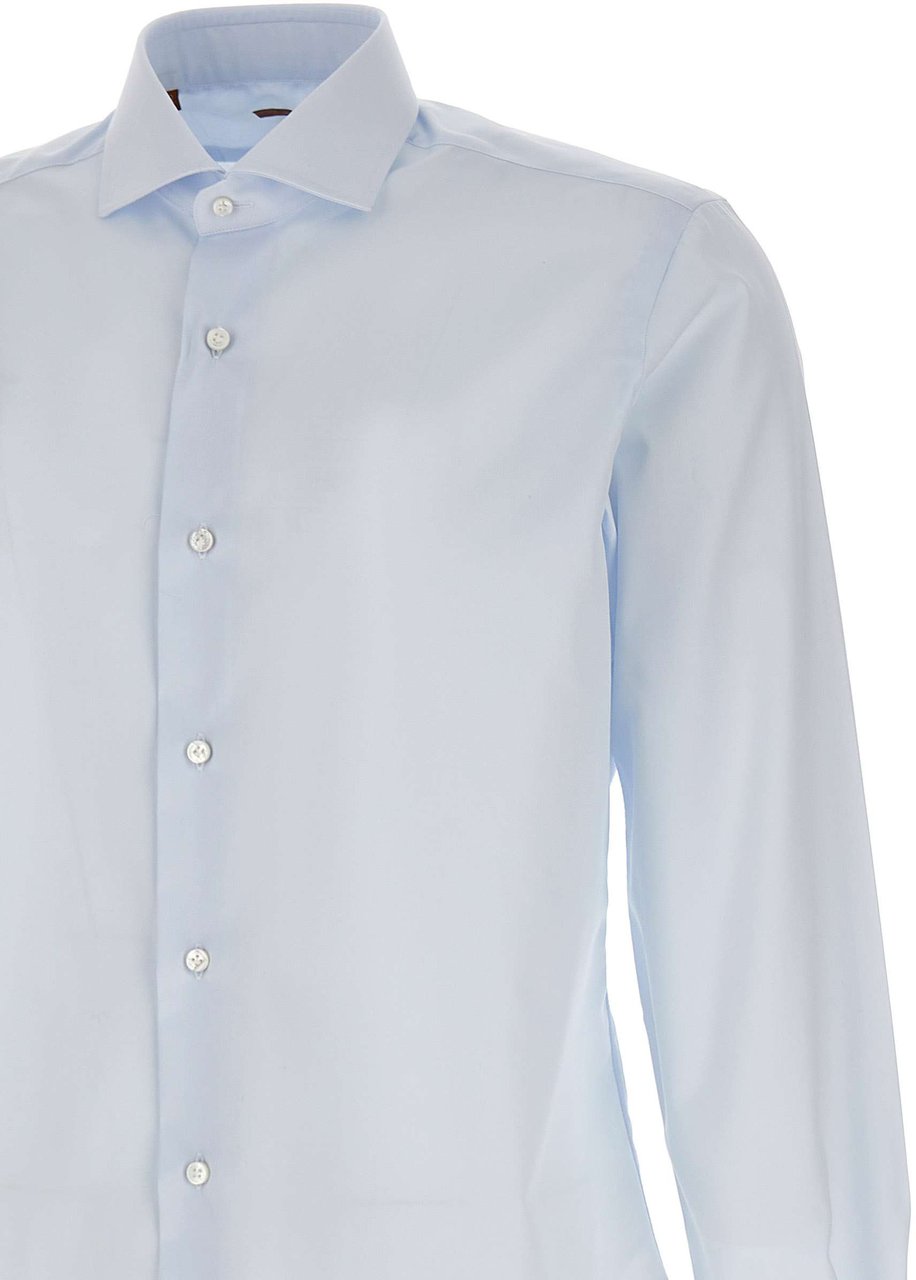 Barba Shirts Blue Lichtblauw