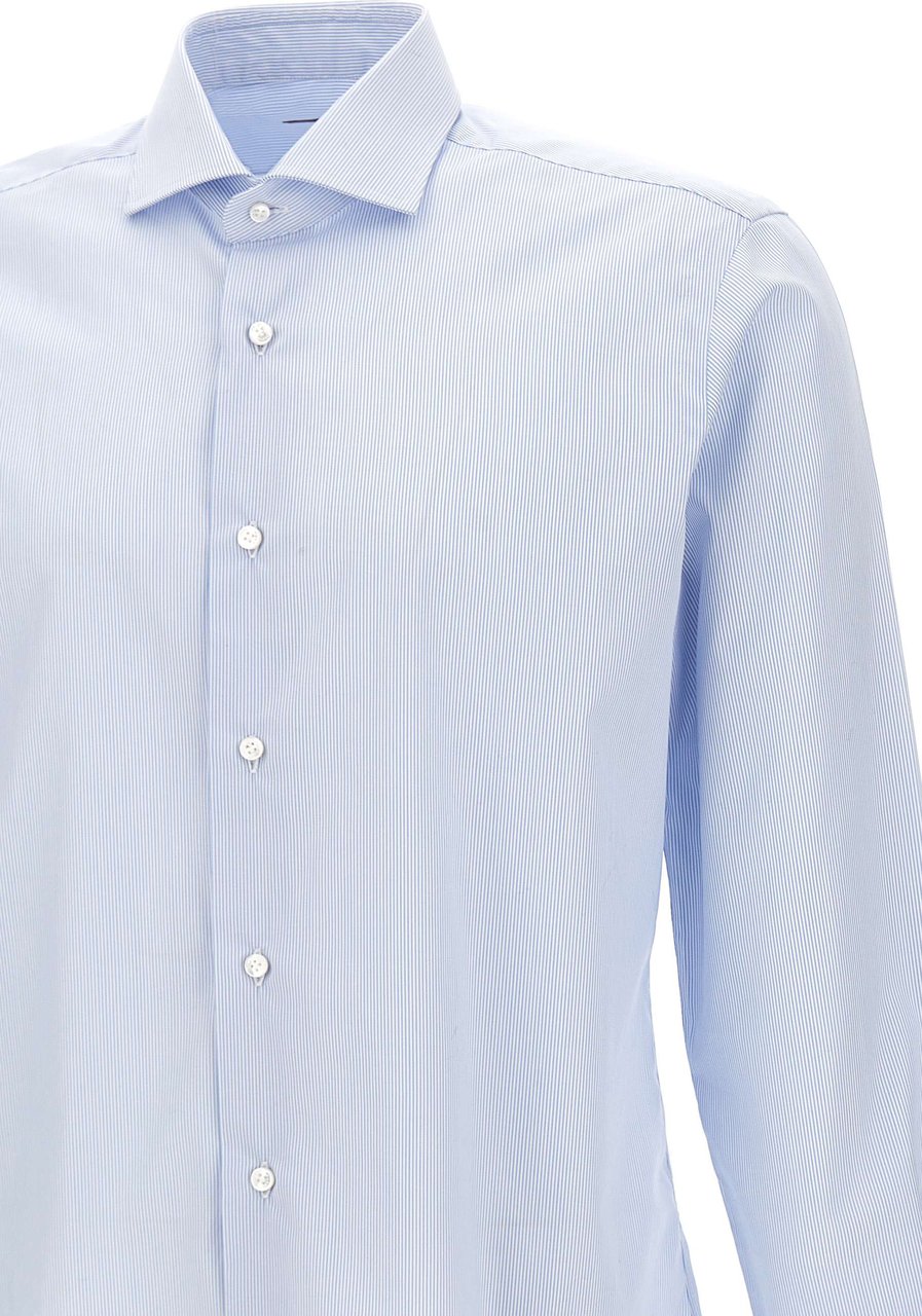 Barba Shirts Blue Lichtblauw
