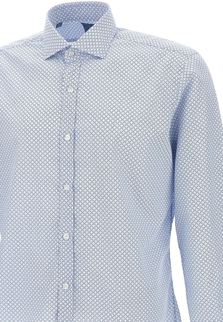 Barba Shirts Blue Lichtblauw