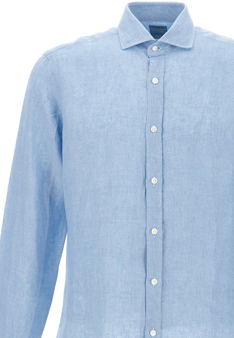 Barba Shirts Light Blue Lichtblauw