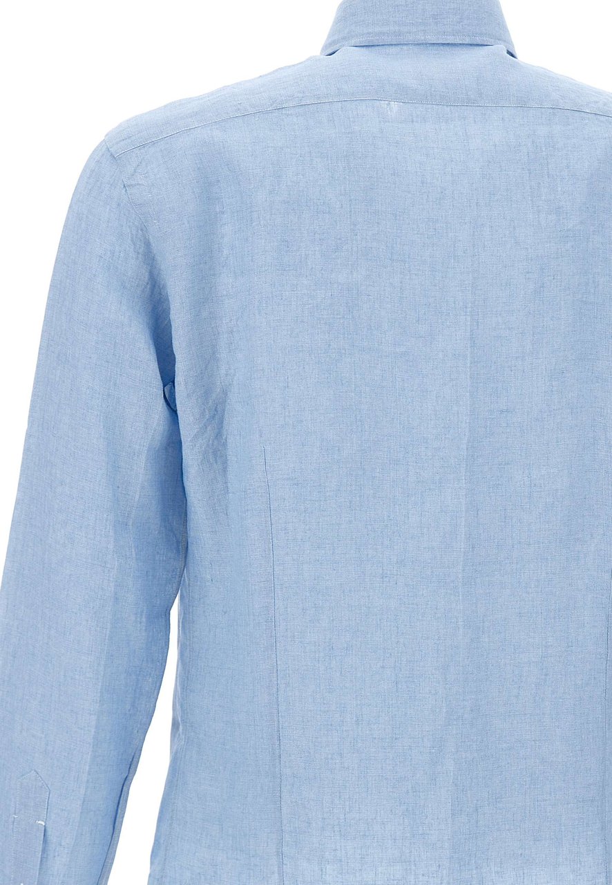 Barba Shirts Light Blue Lichtblauw