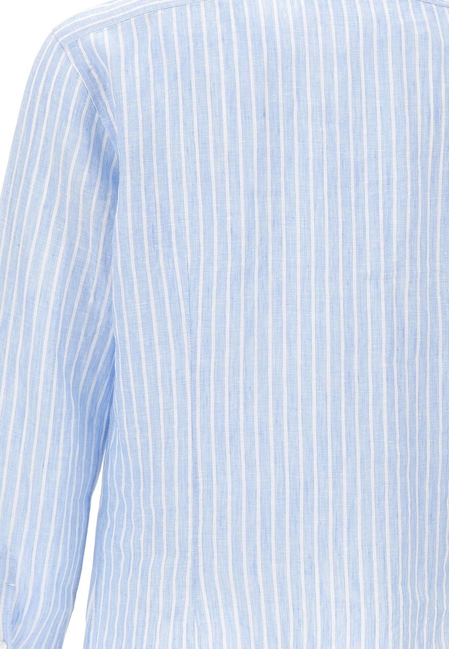 Barba Shirts Light Blue Lichtblauw