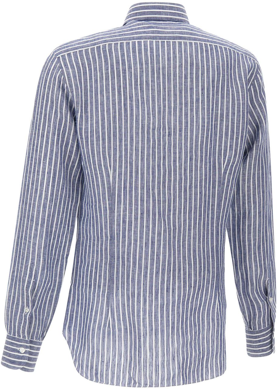 Barba Shirts Blue Blauw