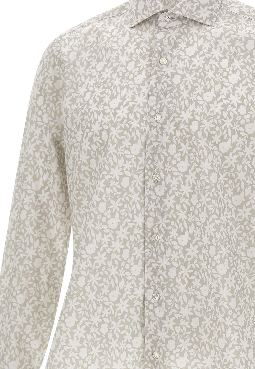 Barba Shirts Grey Lichtgrijs