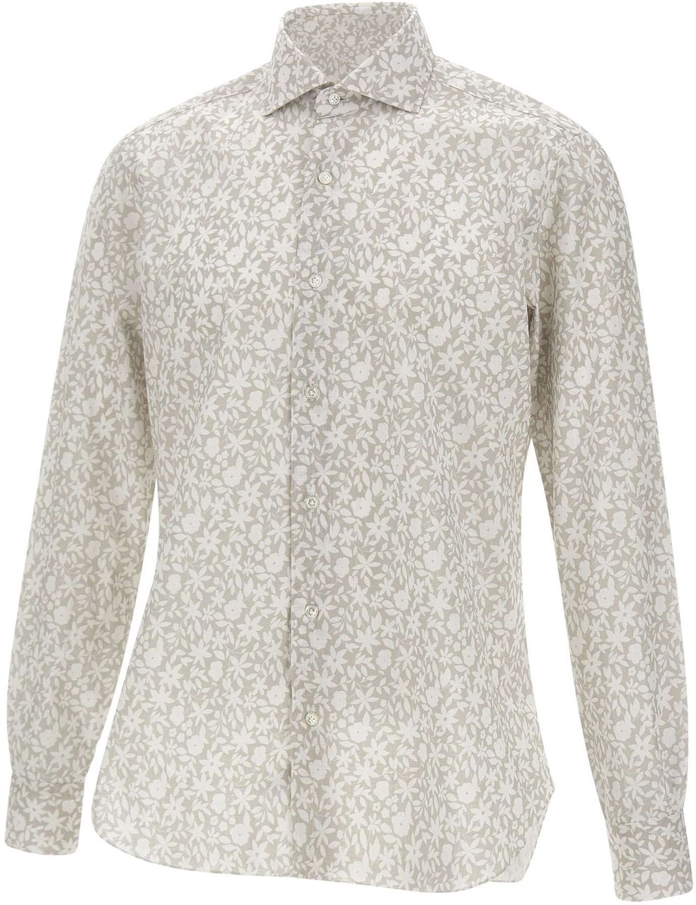 Barba Shirts Grey Lichtgrijs