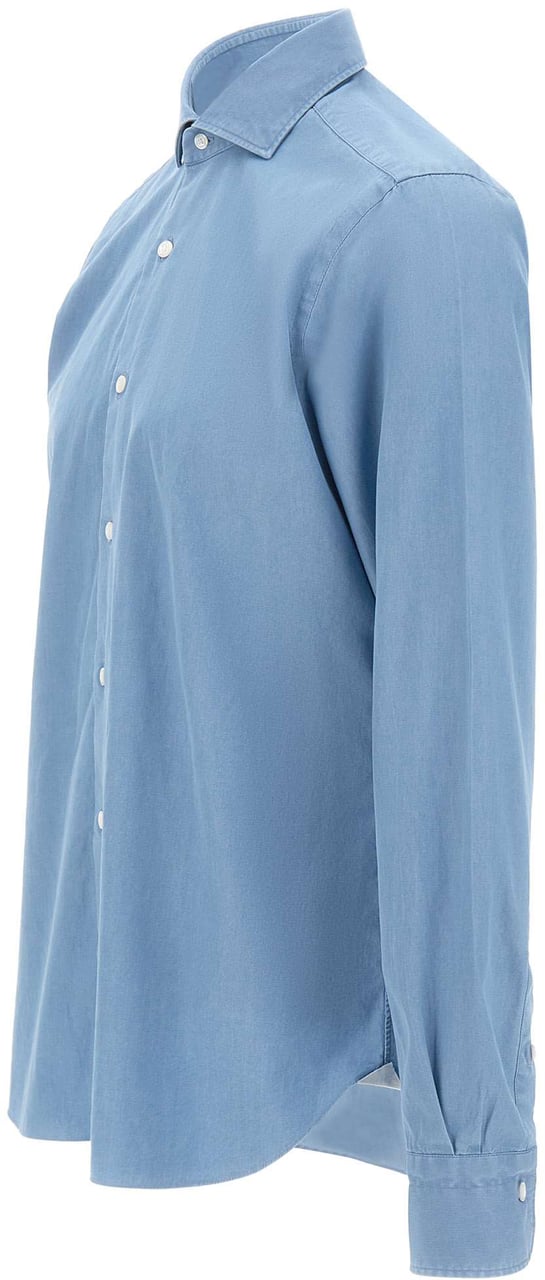 Barba Shirts Light Blue Lichtblauw