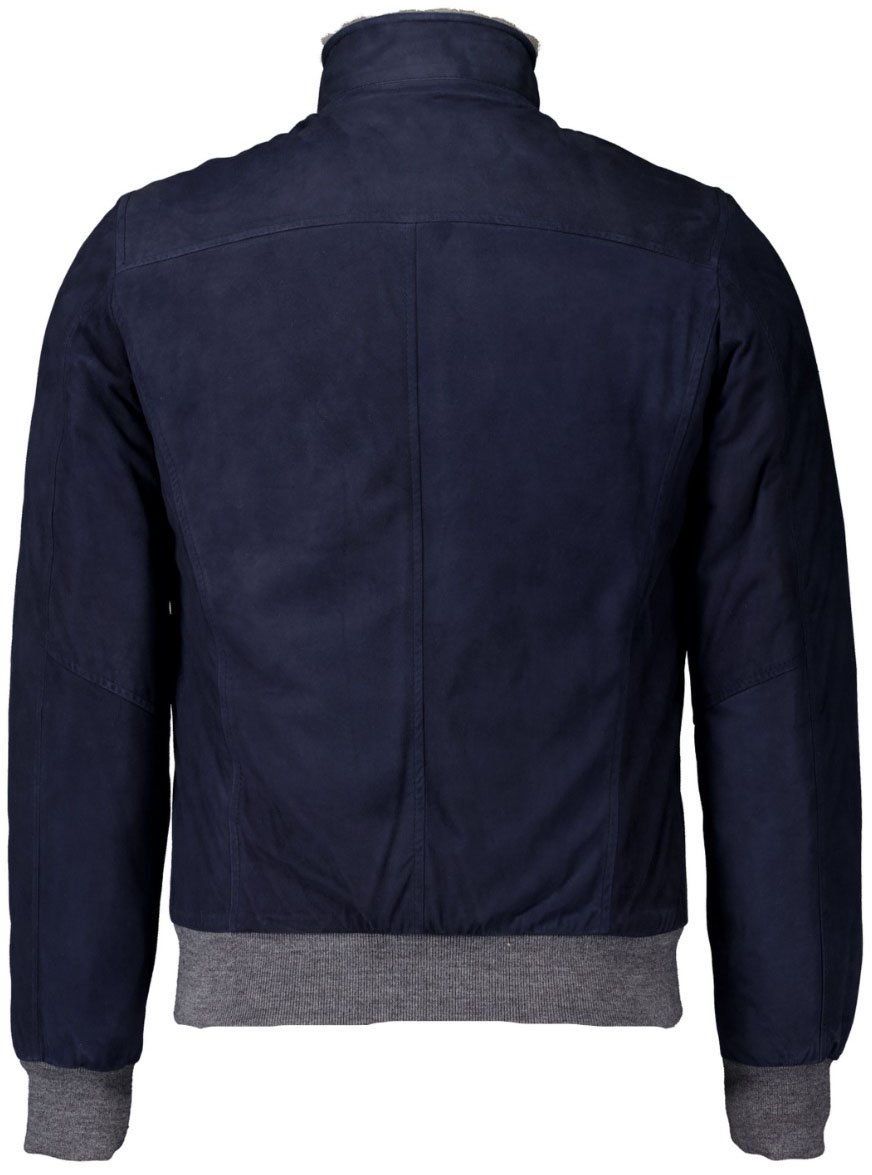 Barba Napoli Barba Napoli Wolf Jackets Donkerblauw 43702 Blauw