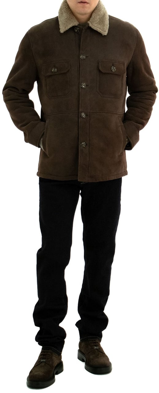 Barba Napoli Jackets Brown Bruin