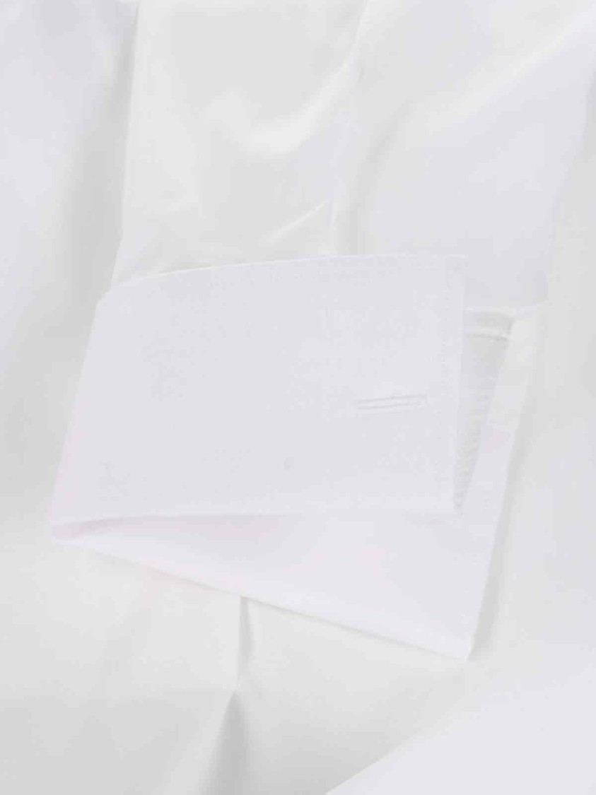 Barba Napoli White Cotton Classic Shirt Wit