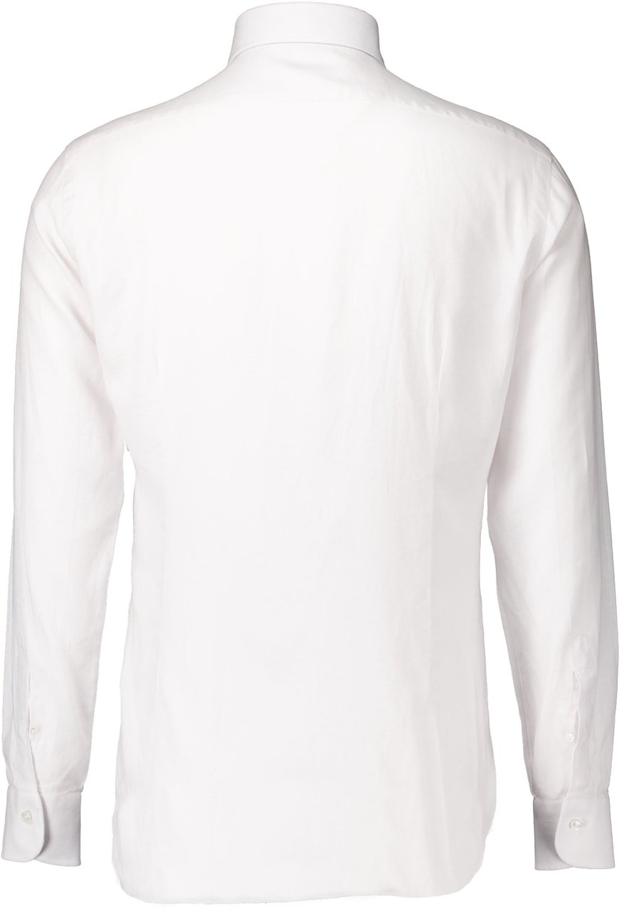 Barba Napoli Barba Napoli  Lange Mouw Overhemden Wit L1u24p0147110.u Wit