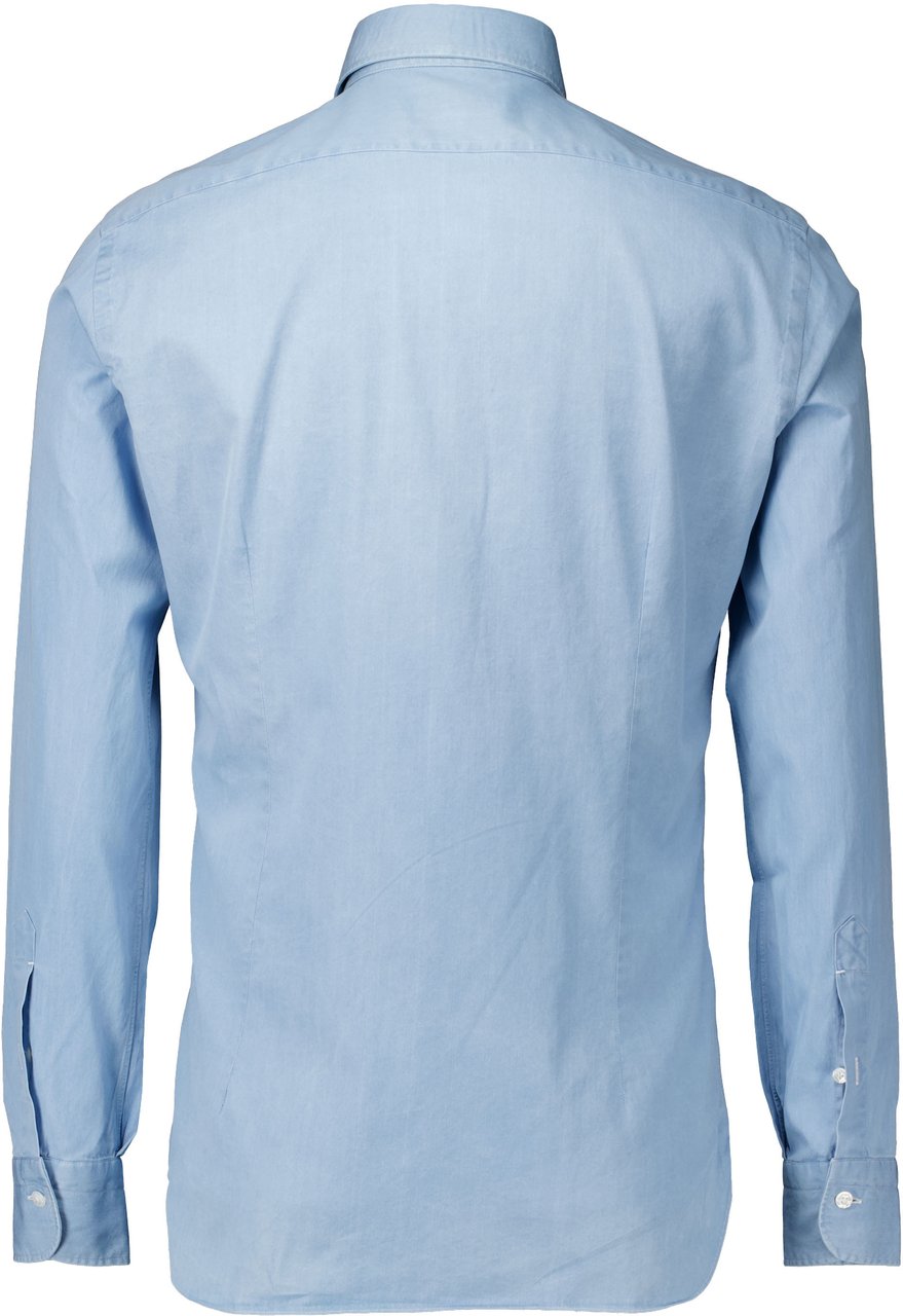 Barba Napoli Barba Napoli  Lange Mouw Overhemden Blauw Liu24p01pz0998u Blauw