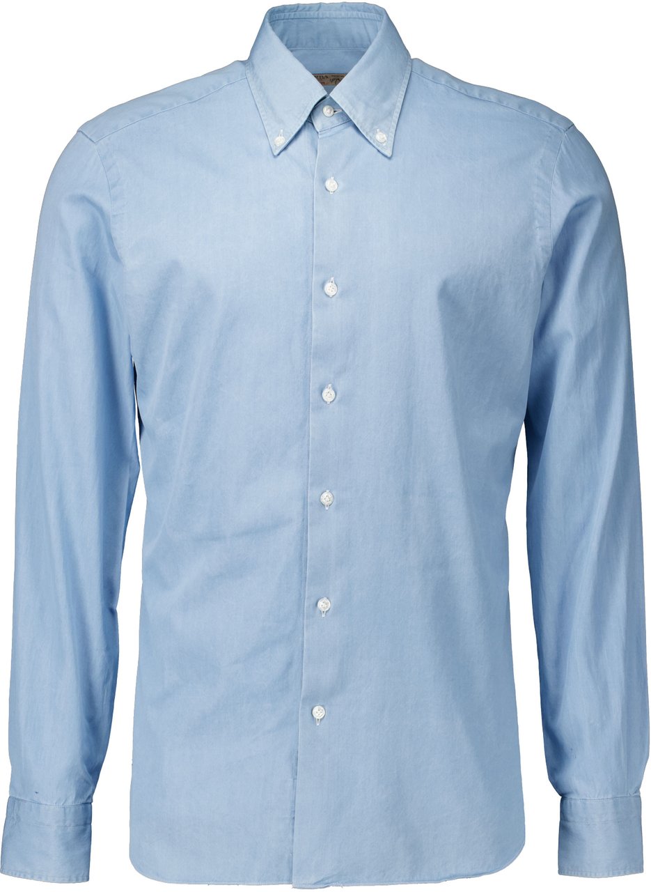 Barba Napoli Barba Napoli  Lange Mouw Overhemden Blauw Liu24p01pz0998u Blauw