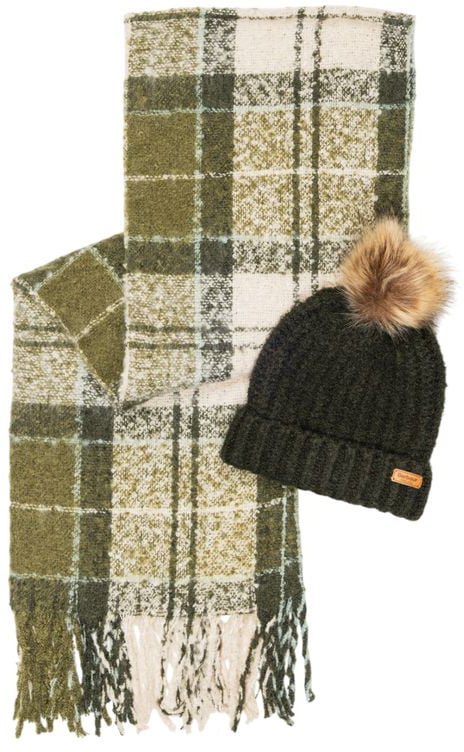 Barbour Barbour Green Polyester Beanie Groen