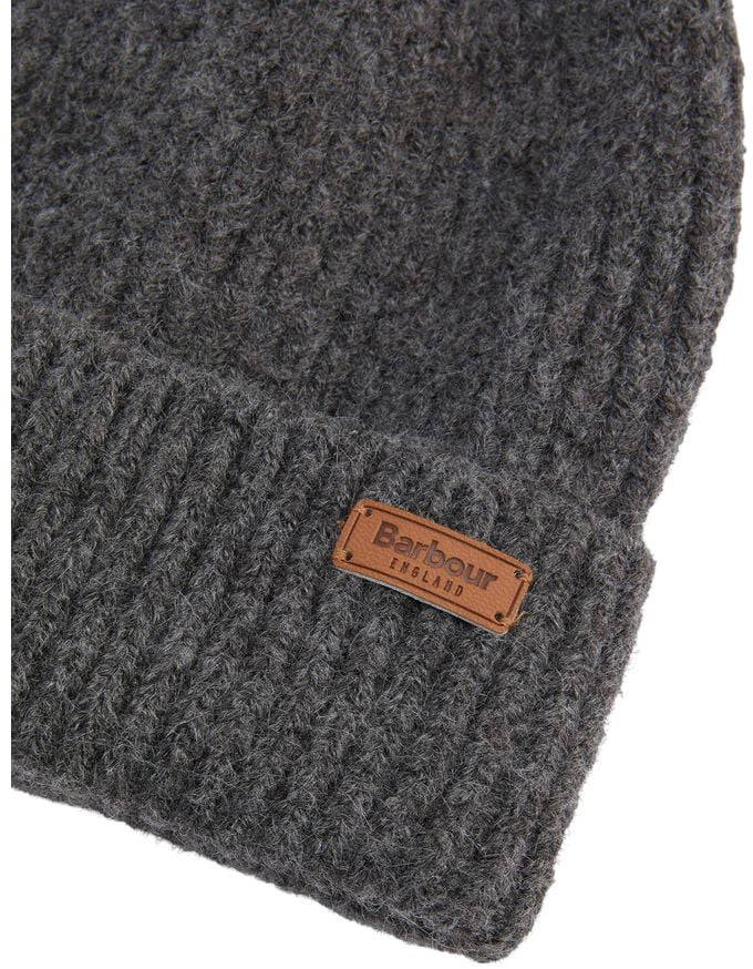 Barbour Barbour Gray Polyester Beanie Grijs