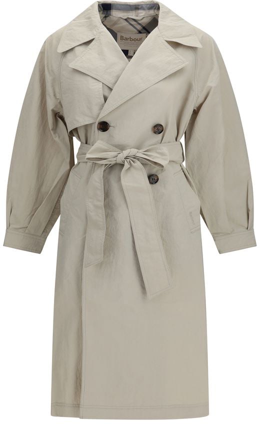 Barbour Barbour Beige Polyamide Trench Coat Beige