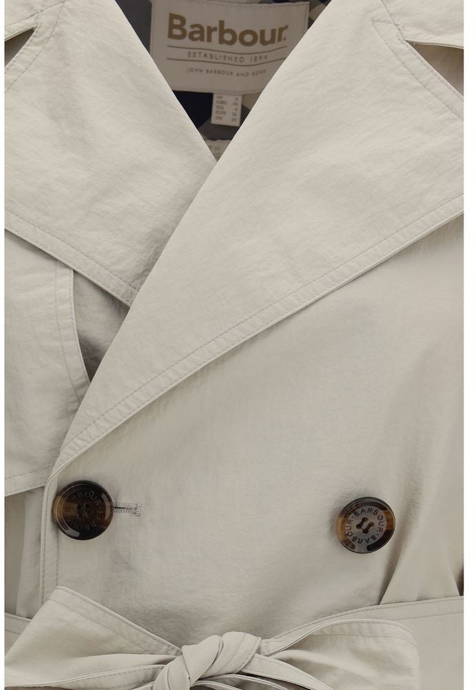 Barbour Barbour Beige Polyamide Trench Coat Beige